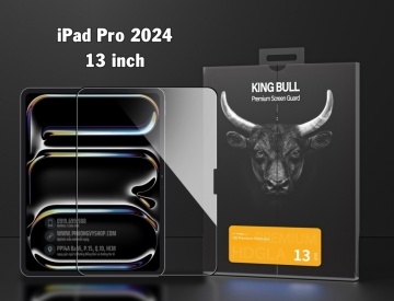 Dán cường lực Mipow KingBull HD Premium Silk iPad Pro 2024 (13 inch)